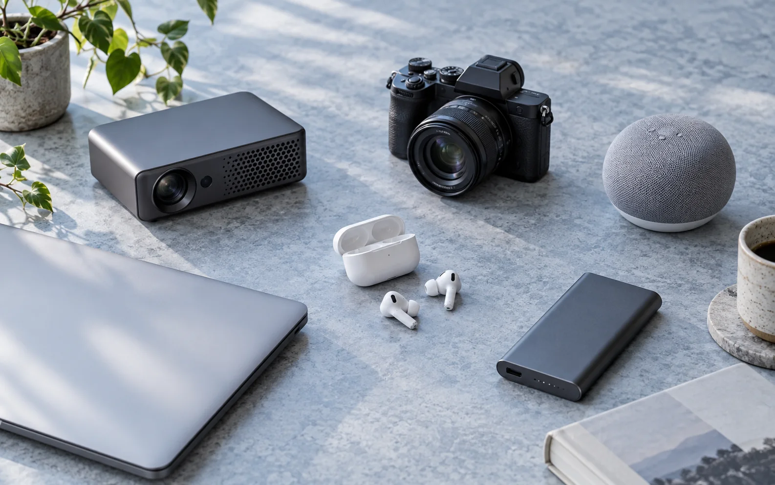 A curated arrangement of smart gadgets covered by SmartViewHQ
