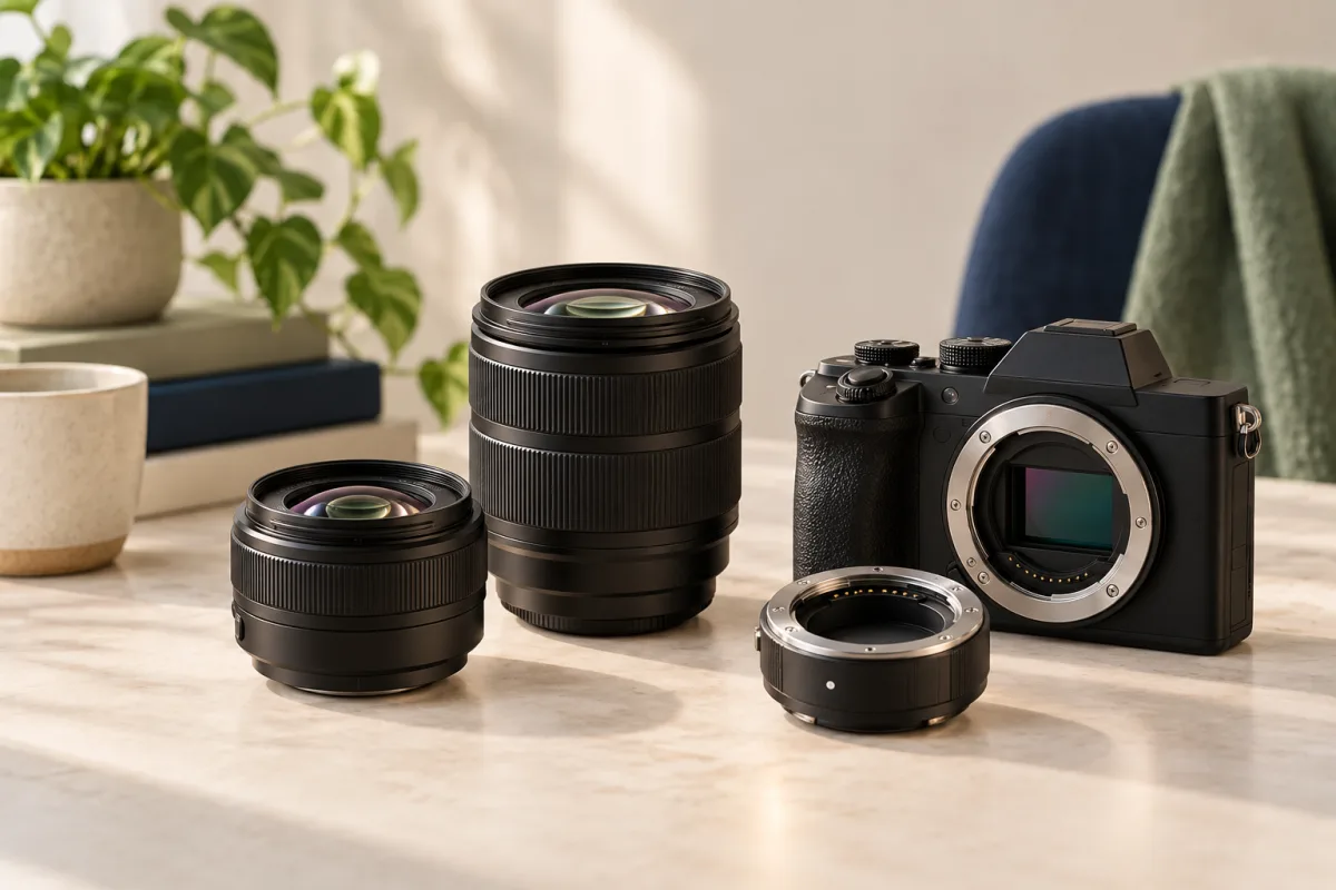 Camera Lenses and Compatibility editorial illustration