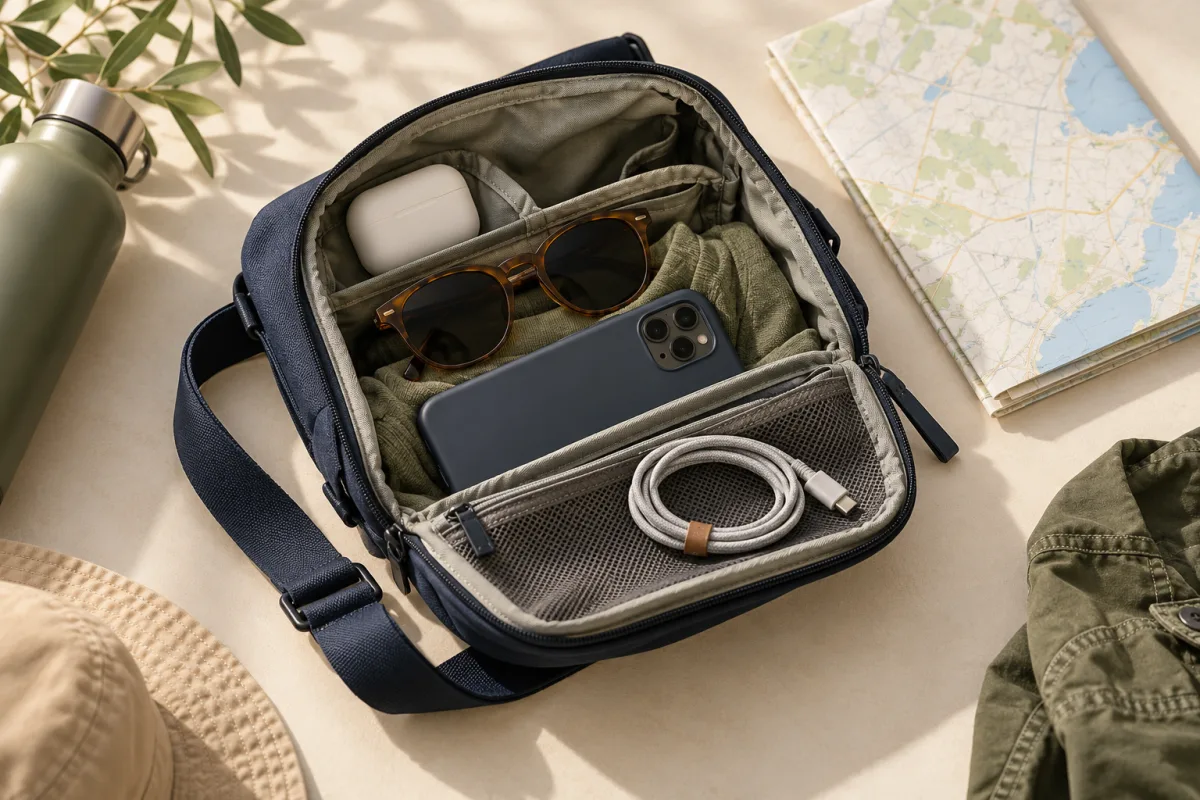 Travel and Everyday Use editorial illustration